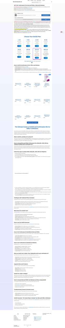 Snimka zaslona msconfirmationid.com