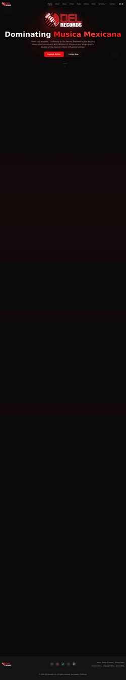 Ekran görüntüsü delrecords.com