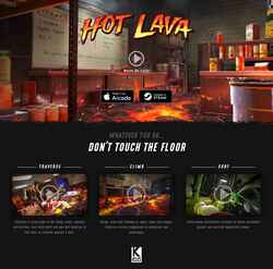 Snímka obrazovky playhotlava.com
