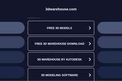 Скриншот 3dwarehouse.com