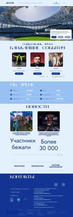 Zrzut ekranu scbarena-nn.ru