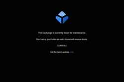 Screenshot exchange.blockchain.com