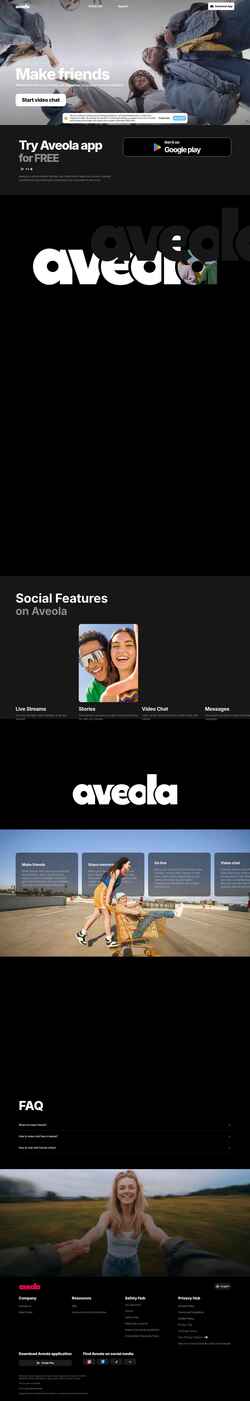 Skærmbillede aveola.live