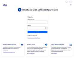 Captură de ecran webmail.elisa.fi