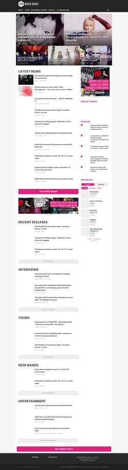 Schermata jrocknews.com