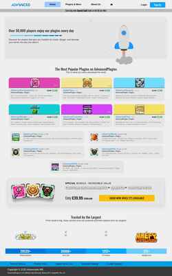 Ekraanipilt advancedplugins.net