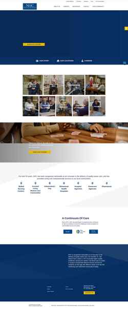 Screenshot nhccare.com
