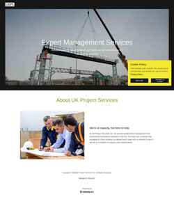 Captura de pantalla ukprojectservices.com
