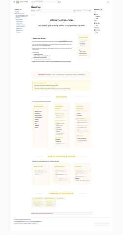 Posnetek zaslona wiki.outofore.com