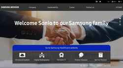 Στιγμιότυπο οθόνης samsungmedison.com