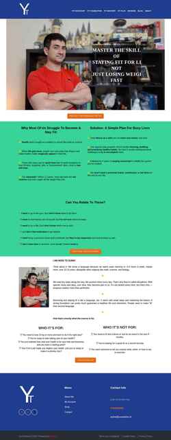 Képernyőkép yourtrainer.uk