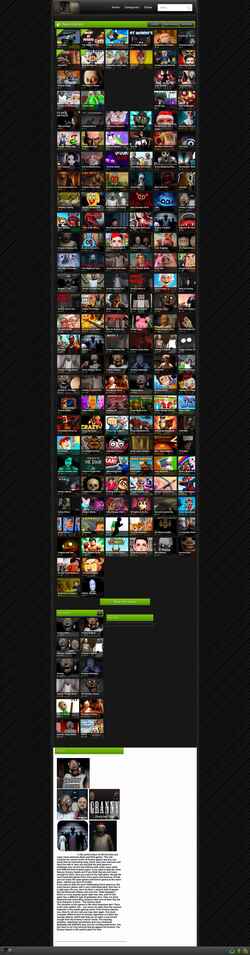 Schermata granny.games