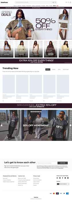 Captura de pantalla eu.boohoo.com