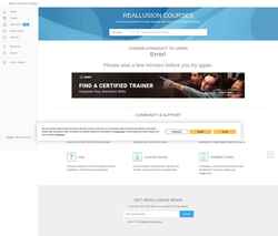 Screenshot courses.reallusion.com