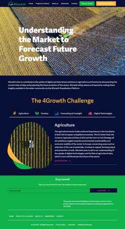 Skærmbillede 4growth-project.eu