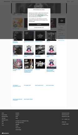 Captura de pantalla madmanalex.bandcamp.com