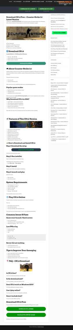 Снимак екрана ws-gaming.eu