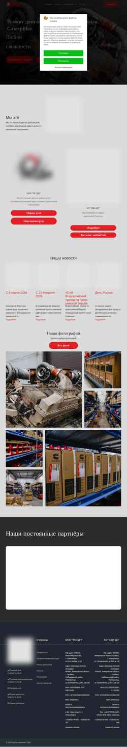 Screenshot tcsdn.ru
