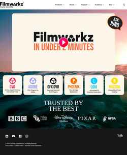 Snímek obrazovky filmworkz.com