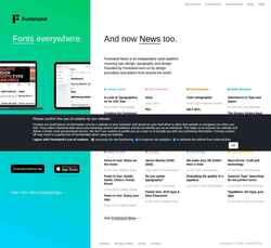 Schermata fontstand.com