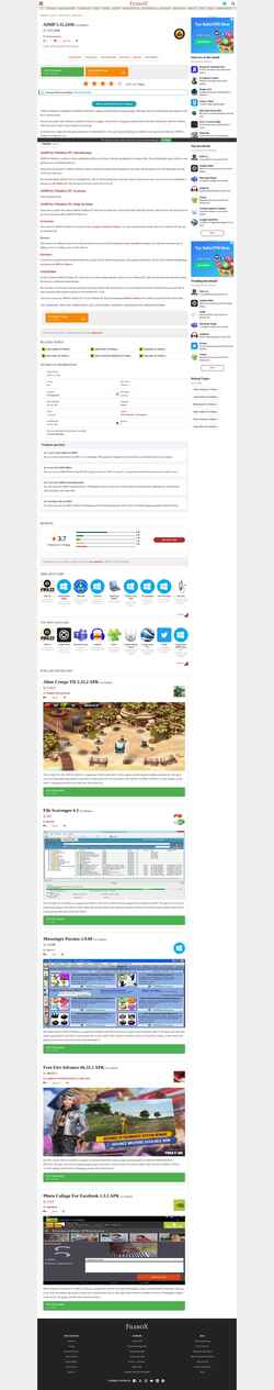 Snímek obrazovky aimp.en.filerox.com