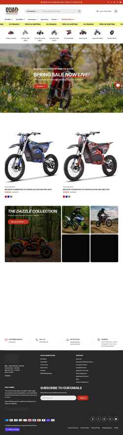 Captură de ecran quad-warehouse.com