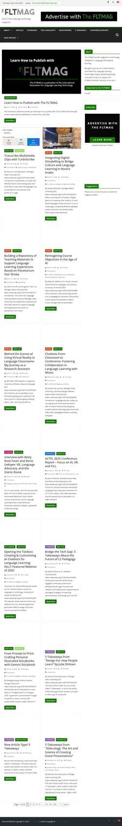 Screenshot fltmag.com