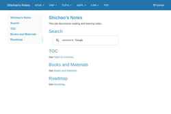 Snímek obrazovky notes.shichao.io