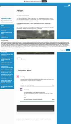 Скриншот sapbasispro.wordpress.com