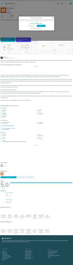 Captură de ecran mi-unlock.en.uptodown.com