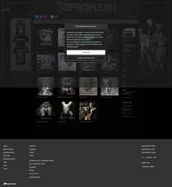 Captura de pantalla septicflesh.bandcamp.com