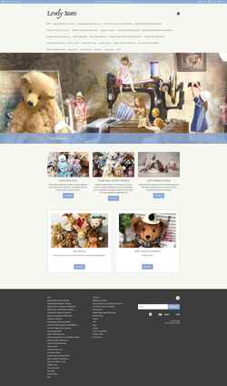 Снимак екрана lovelybears.com.au