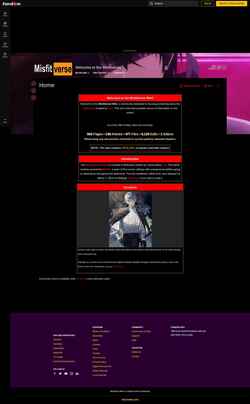 Captura de pantalla misfitverse.fandom.com
