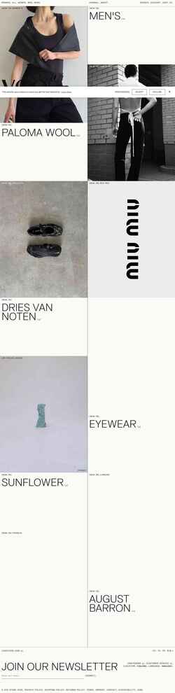 Skærmbillede voostore.com