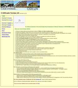 Screenshot cadesystems.com.au