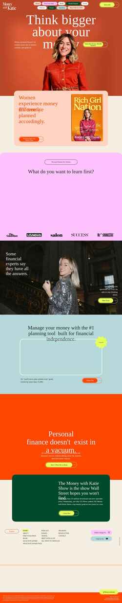 Schermafbeelding moneywithkatie.com