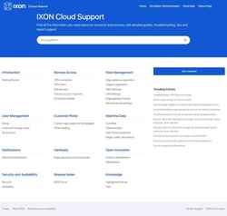 Screenshot support.ixon.cloud