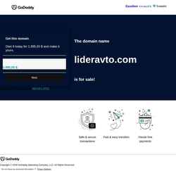 Captura de pantalla lideravto.com
