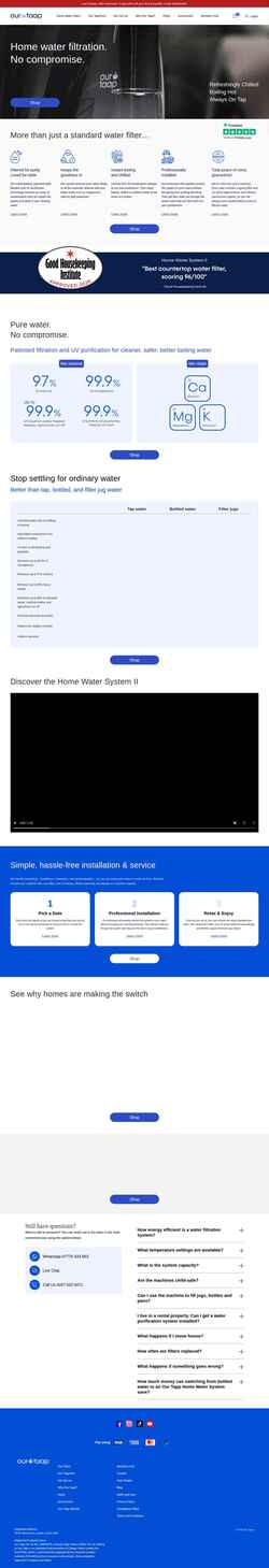 Screenshot ourtaap.com