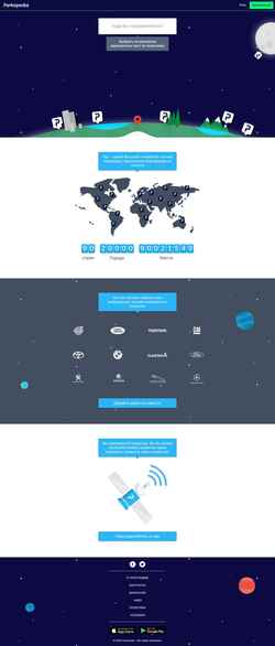 Снимак екрана ee.parkopedia.com