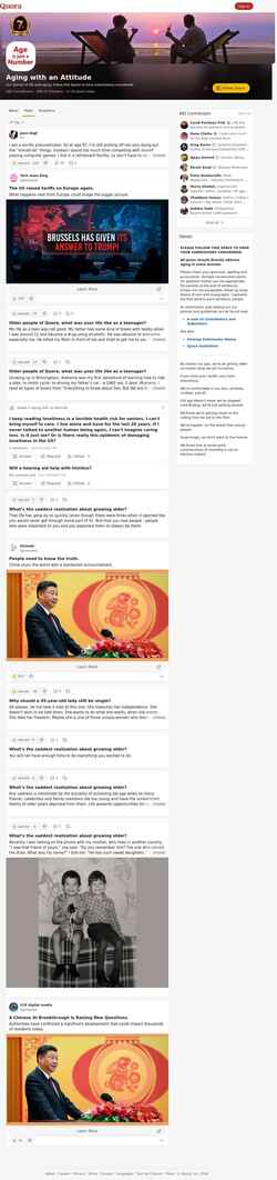 Captura de pantalla agingwithanattitude.quora.com