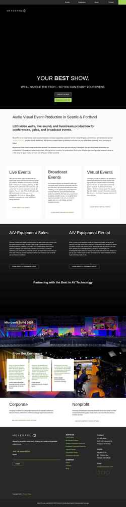 Screenshot meyerproinc.com
