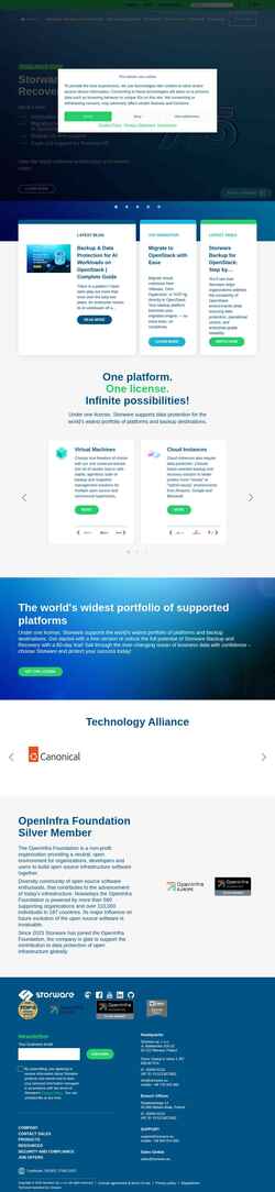 スクリーンショット storware.eu
