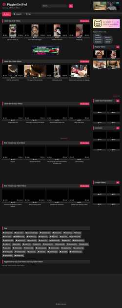 Screenshot piggiesgetfed.com