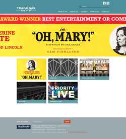 Screenshot trafalgartheatre.com