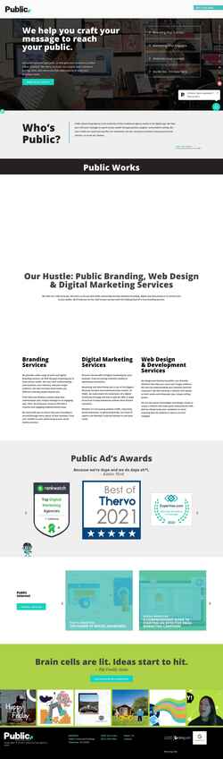 Schermata publicadagency.com