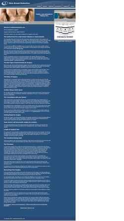 Screenshot malebreastreduction.com