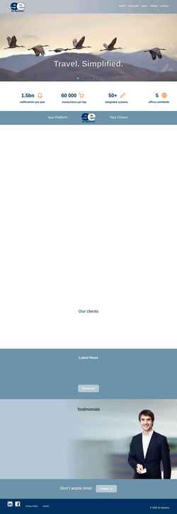 Captura de pantalla 2e-systems.com