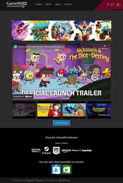 Skærmbillede gamemill.com