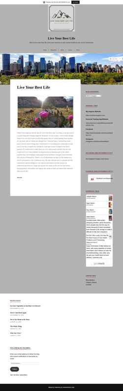 Captura de pantalla liveyourbestlifeyyc.wordpress.com